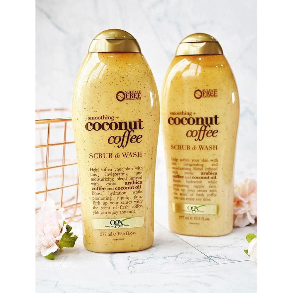 Những thông tin về sữa tắm Ogx Coconut coffee